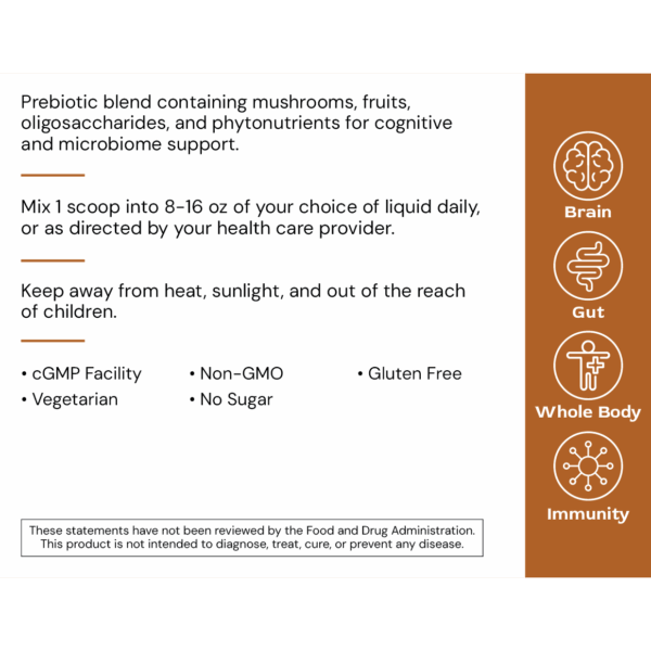 Neuro Superfood - info panel G25