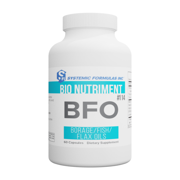 SF00114 - BFO - Borage Flax Fish Oil