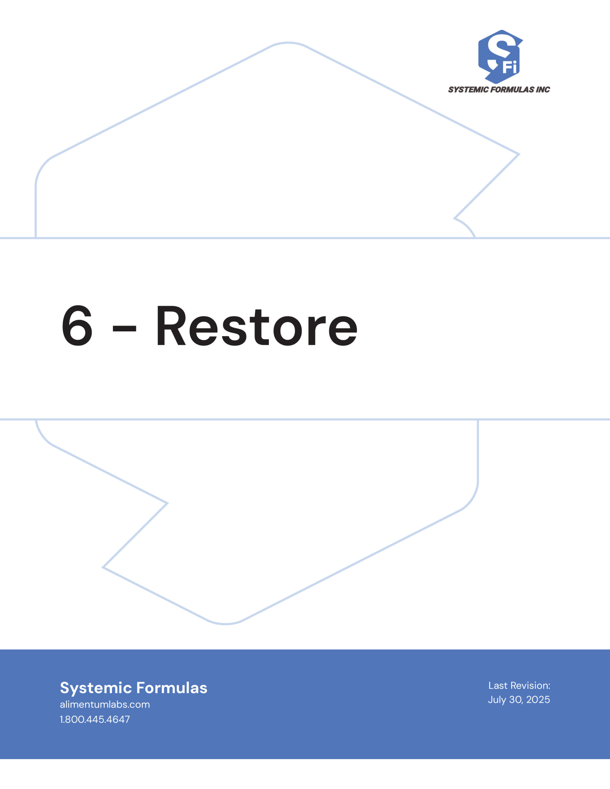 6 - Restore